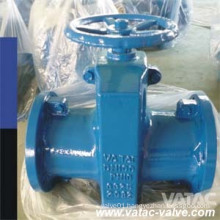 Cast Steel Rubber Sleeve RF Flanged Pinch Valve